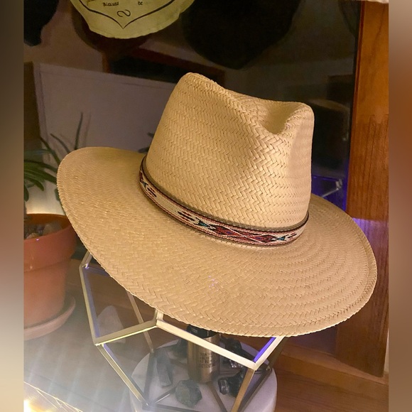 Bailey of Hollywood Derian Raindura Straw Fedora - Picture 7 of 14